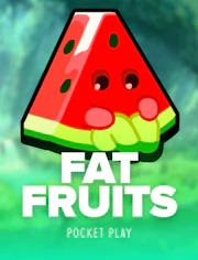 Slot frutal con símbolos clásicos, color vivo y ambiente arcade.