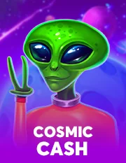 Portada de juego de casino con composición premium y brillo.