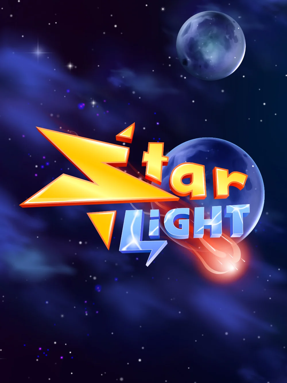 Slot estelar con brillo cósmico y estética premium.